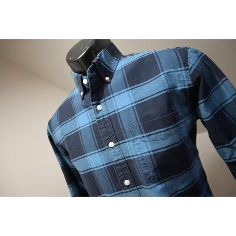 J Crew Oxford Slim Fit Dress Shirt Button Up Front Pocket Mens‎ Size Small